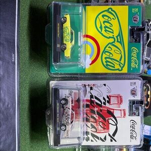 Coca-Cola Themed Diecast Car Collection 1967 CHEVY NOVAS